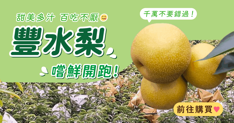 豐水梨熱銷中